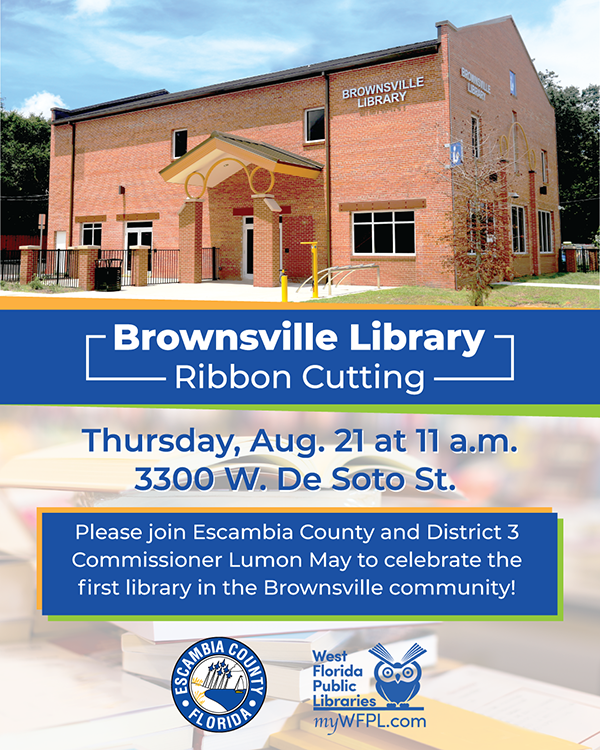 Brownsville Community Center Ribbon Cutting Invitation