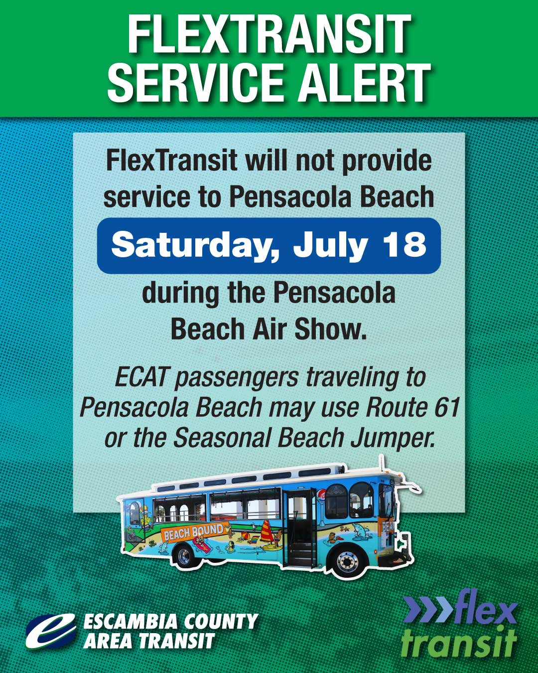 FlexTransit Service Alert