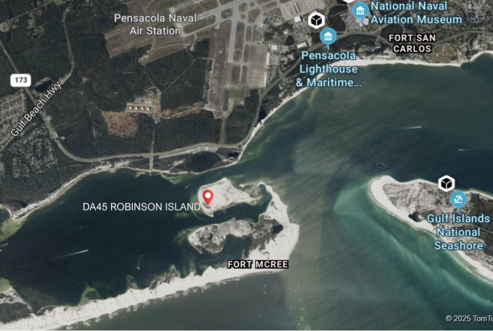 Robinson Island map Robinson Island map