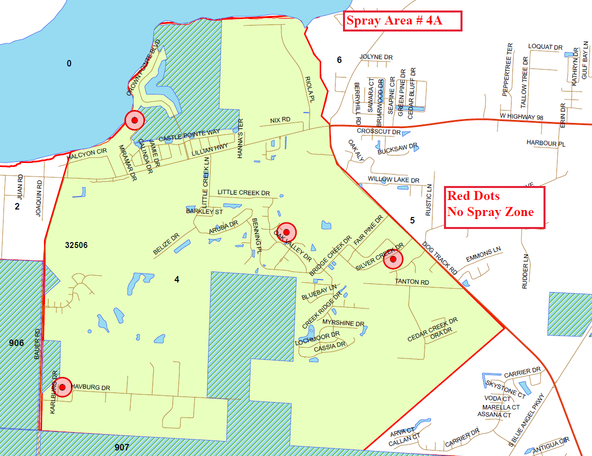 Spray Area 4A